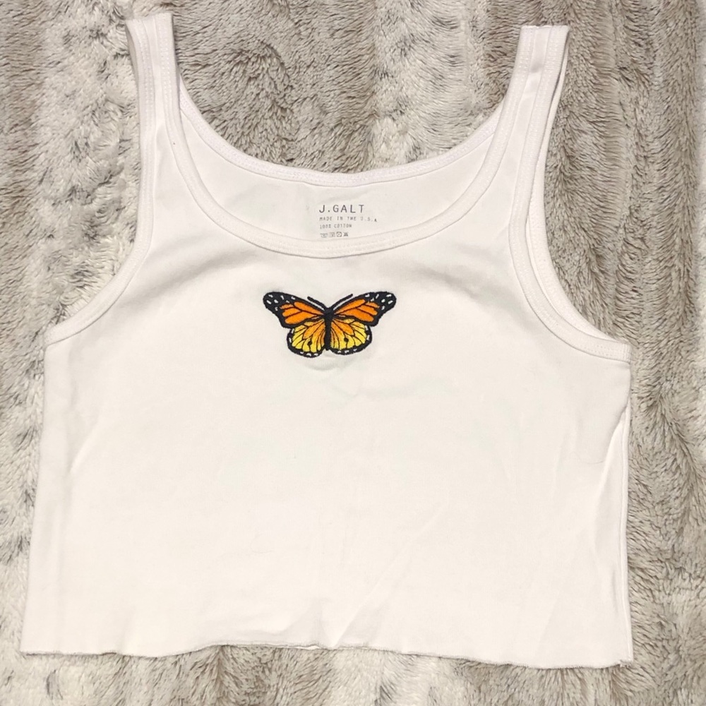 Brandy Melville butterfly tank